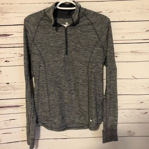 Semi-Fitted Active Sweater with Zipper